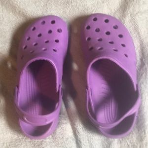 Purple Clogs